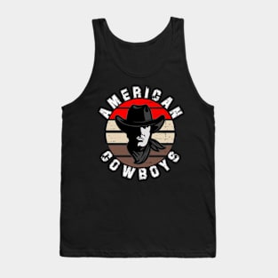 american cowboys Tank Top